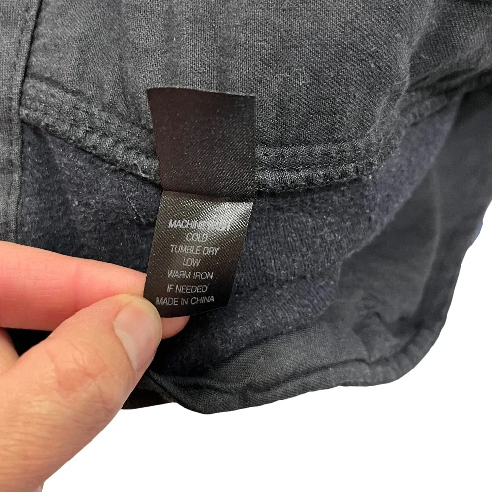 Betabrand Mens Pinstripe Straight Leg Trousers‎ Grey White 36x30 Dress Pants